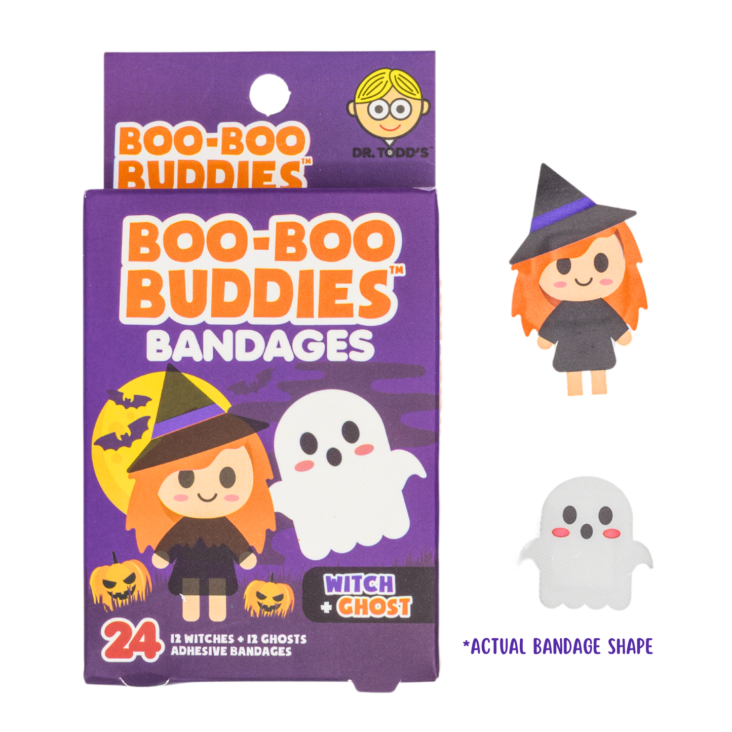 Boo-Boo Bughostddies Witch and Ghost Bandages