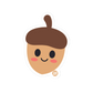 Acorn Sticker - 3" Vinyl