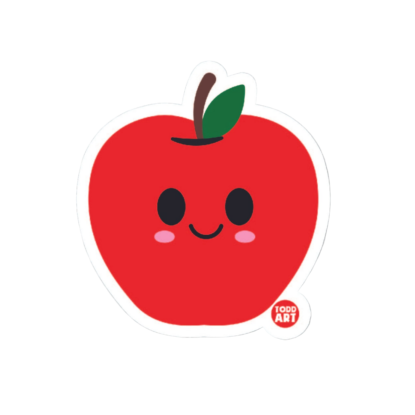 Apple Sticker - 3" Vinyl