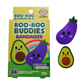 Eggplant & Avocado Bandages for Kids – Waterproof, Latex-Free, 24 Count | Dr. Todd’s Boo-Boo Buddies®