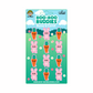 Cute 1-inch vinyl stickers with smiling bunnies and carrots—perfect for Easter crafts, lunchboxes, water bottles, and kids' notebooks.