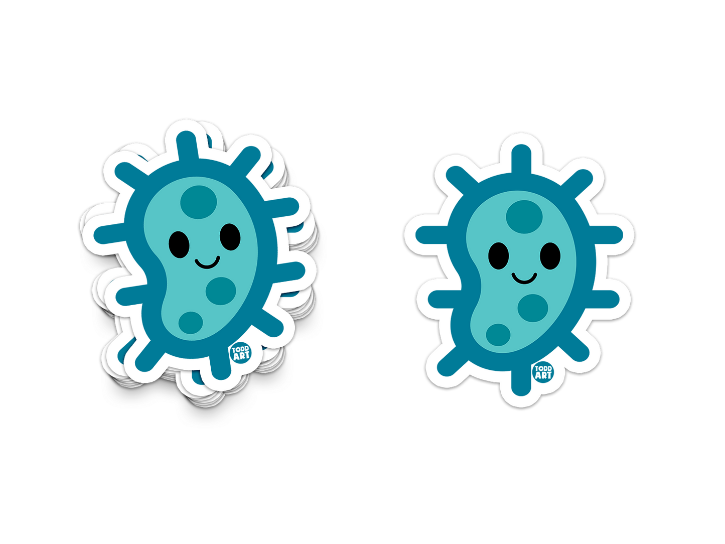 Germ Vinyl Sticker