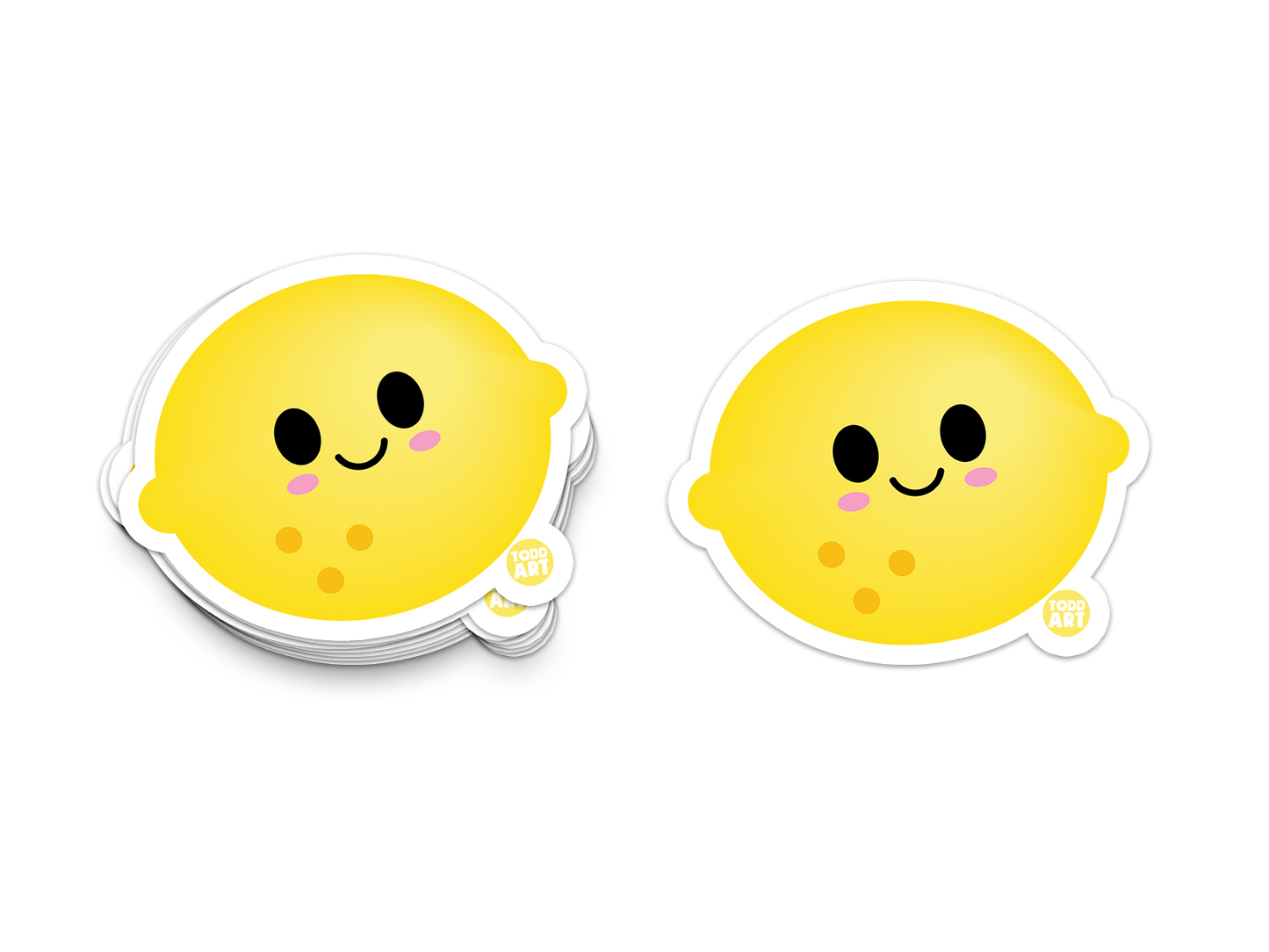 Lemon Vinyl Sticker