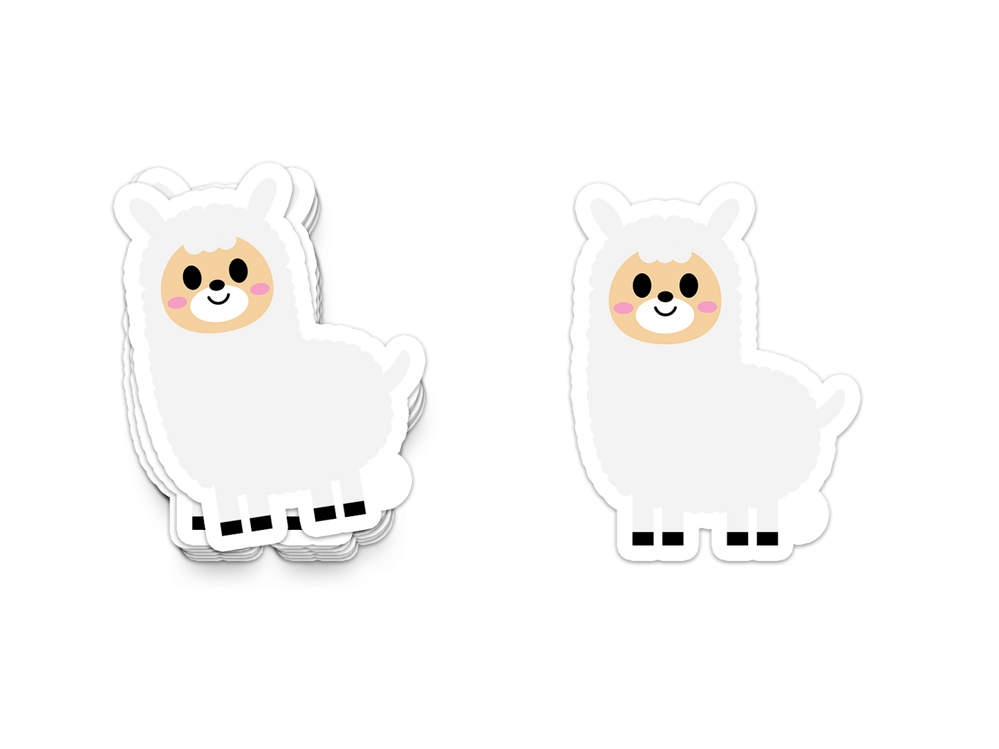 Llama Vinyl Sticker