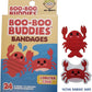 Boo Boo Buddies Lobster & Crab, Puffer Fish & Seahorse Shape Bandages - 48 Ct Waterproof, Kids Bandages for Sensitive Skin | Fun Ocean Animal Bandages for First Aid Kits | Latex-Free Adhesive Bandage