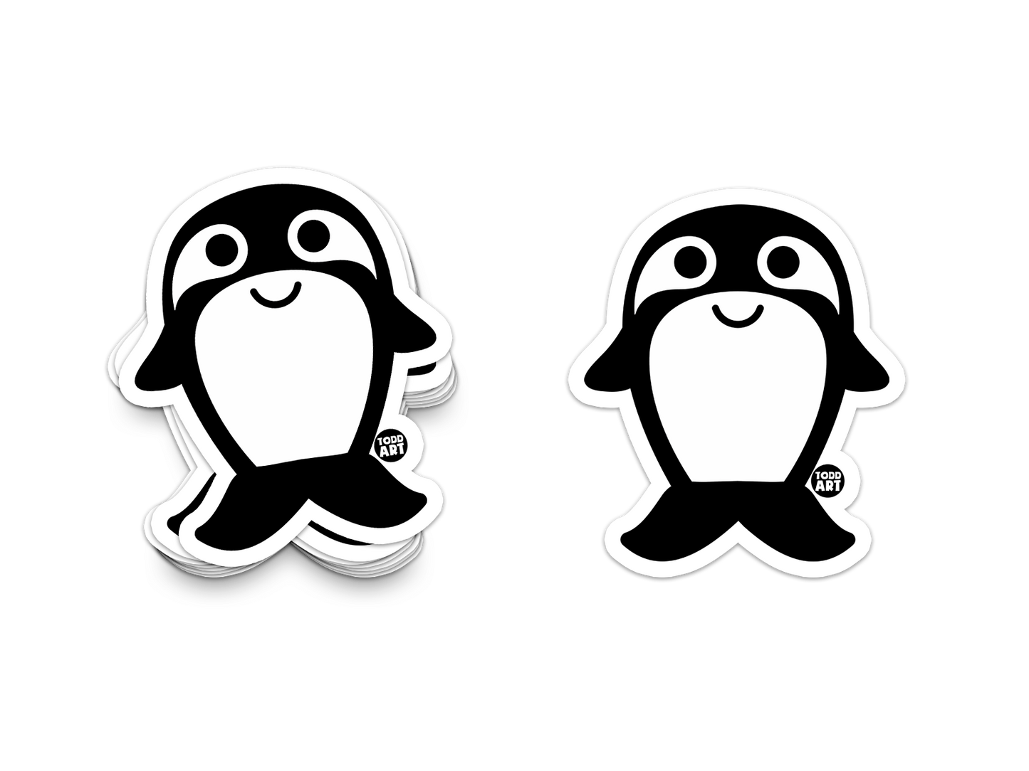 Orca Vinyl Sticker