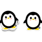 Penguin Vinyl Sticker