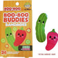 Boo Boo Buddie Sushi & Wasabi, Pickle & Pepper Bandages – 24 Ct Each | Fun Shapes for Kids & Adults | Latex-Free, Waterproof, Gentle on Skin | First Aid Kit Essential