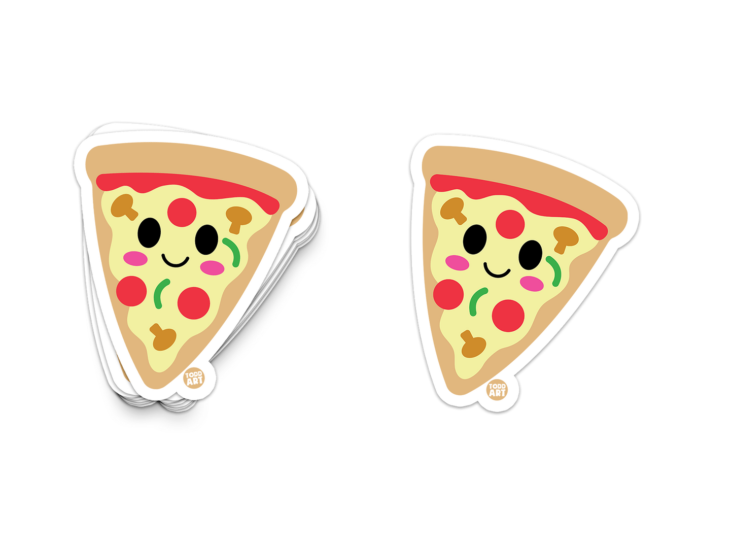 Pizza Slice Vinyl Sticker