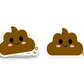 Poop Vinyl Sticker