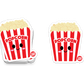 Popcorn Vinyl Sticker