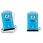 Porta Potty Vinyl Sticker