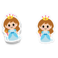 Princess Vinyl Sticker