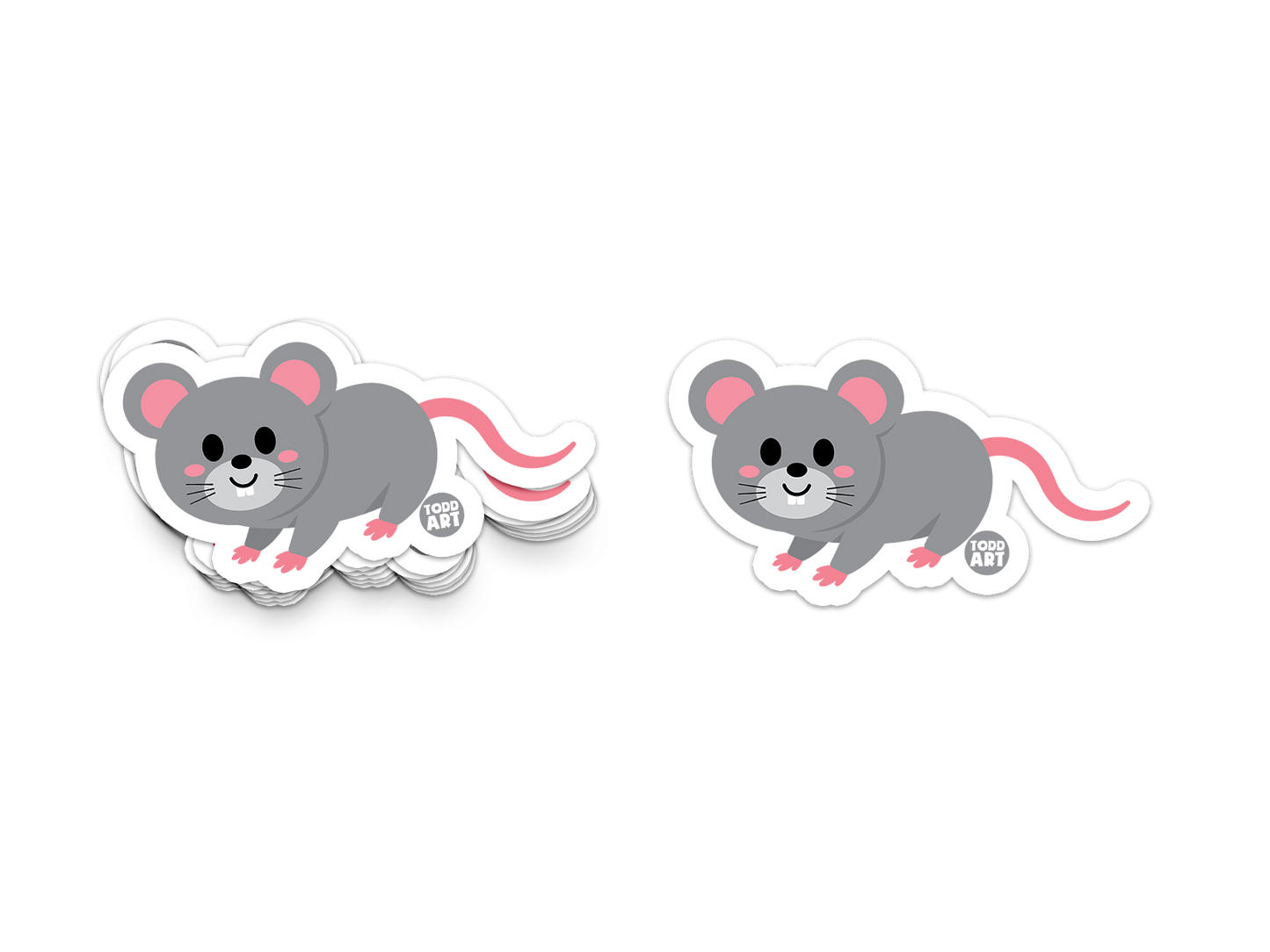 Rat Sticker - 3" Vinyl