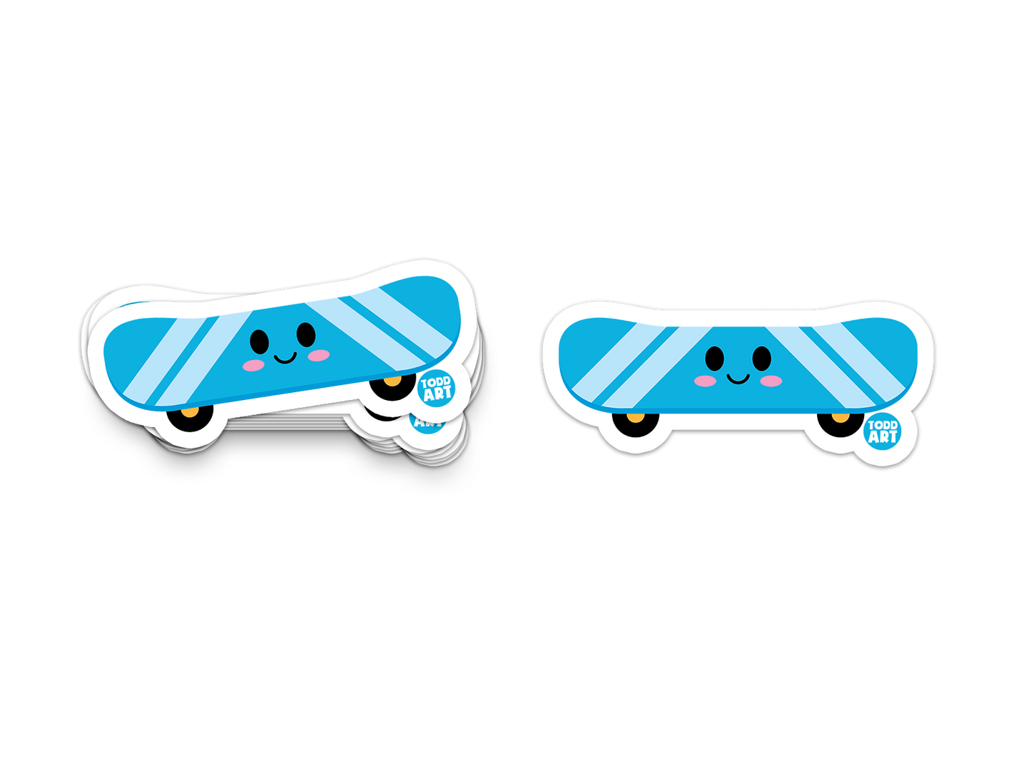 Skateboard Sticker