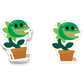 Boo Boo Buddies™ Venus Fly Trap Sticker – Cute Kawaii Vinyl Sticker, Waterproof Glossy 3″