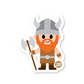 Boo Boo Buddies™ Viking Sticker – Cute Kawaii Vinyl Sticker, Waterproof Glossy 3″ Die‑Cut  boo-boobuddies.com +1 boo-boobuddies.com +1