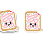Frosted Tart Vinyl Sticker