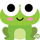 Frog Vinyl Sticker