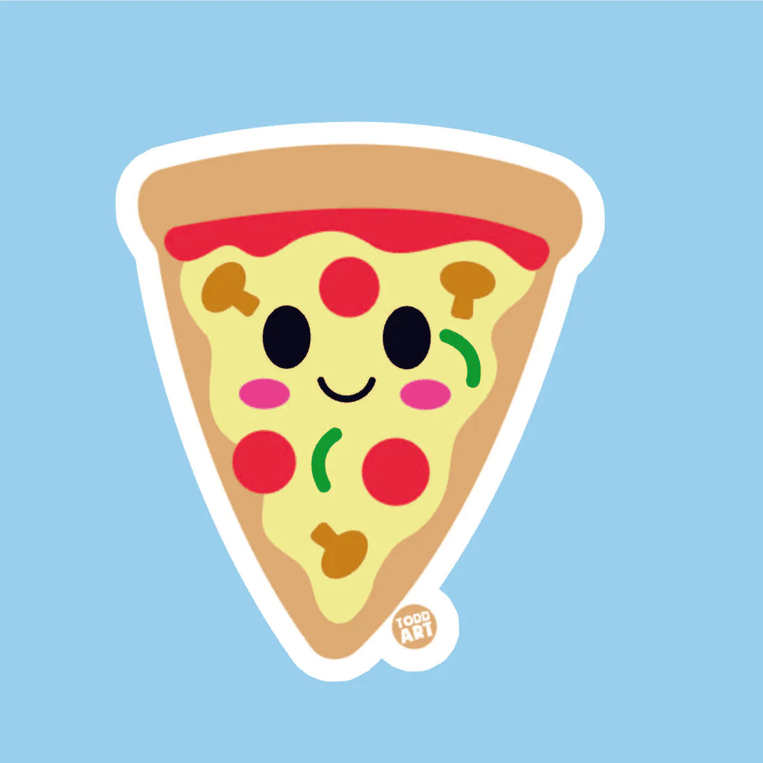 Pizza Slice Vinyl Sticker