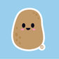 Potato Vinyl Sticker