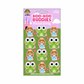Princess and frog sticker sheet with 12 collectible 1-inch vinyl stickers for crafts, school supplies, and kids' rewards
