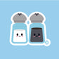 Salt and Pepper Sticker