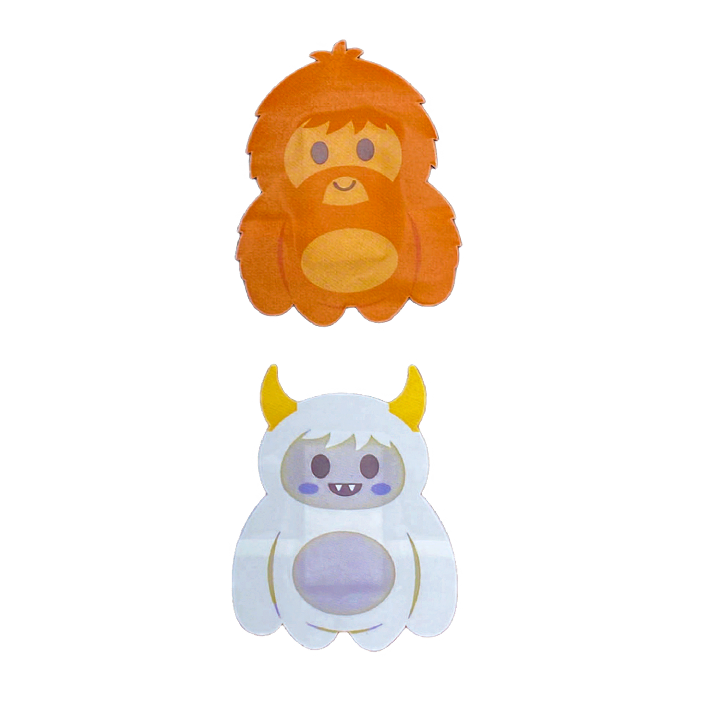 Boo Boo Buddies Bandages - Bigfoot and Yeti