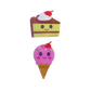 Boo Boo Buddies Bandages - Ice Cream and Cake
