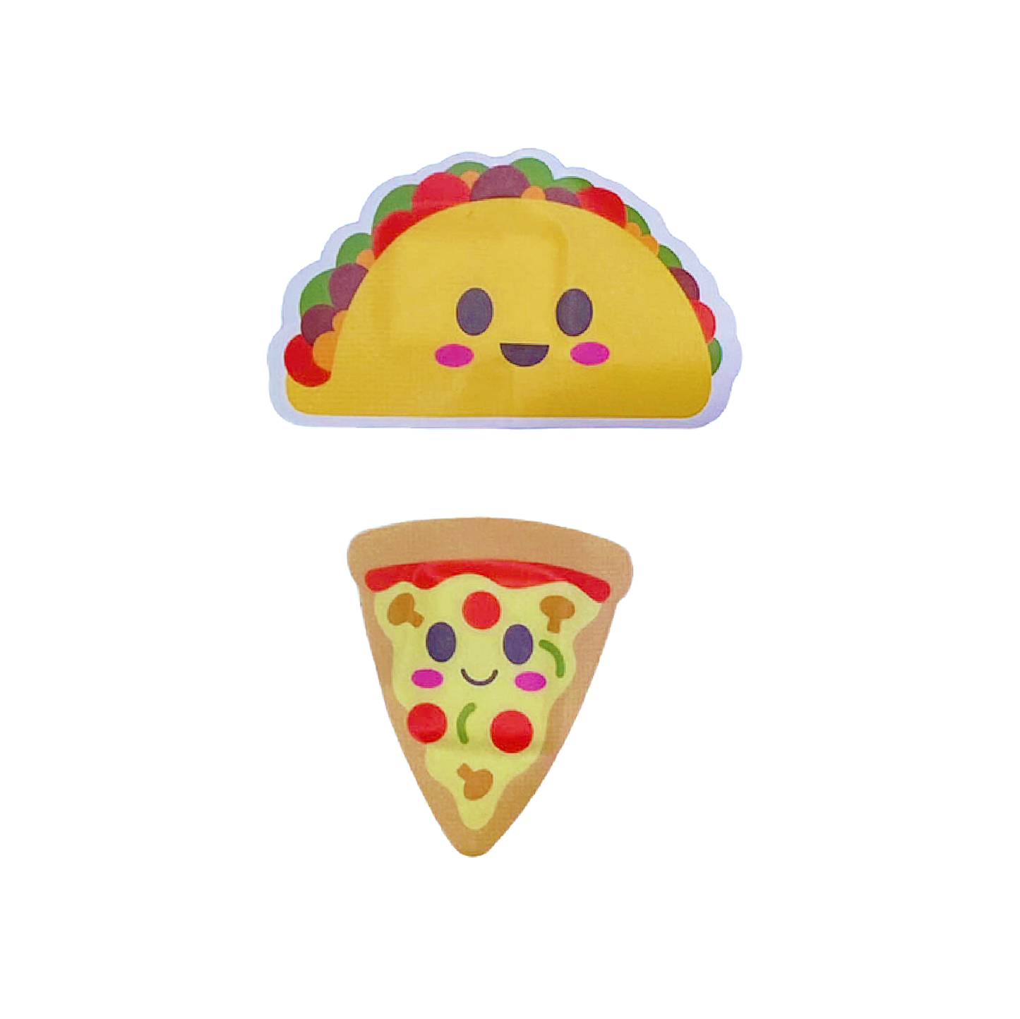 Dr. Todd’s Boo-Boo Buddies® Pizza and Taco Bandages – 24-Count Die-Cut Food Bandages for Kids